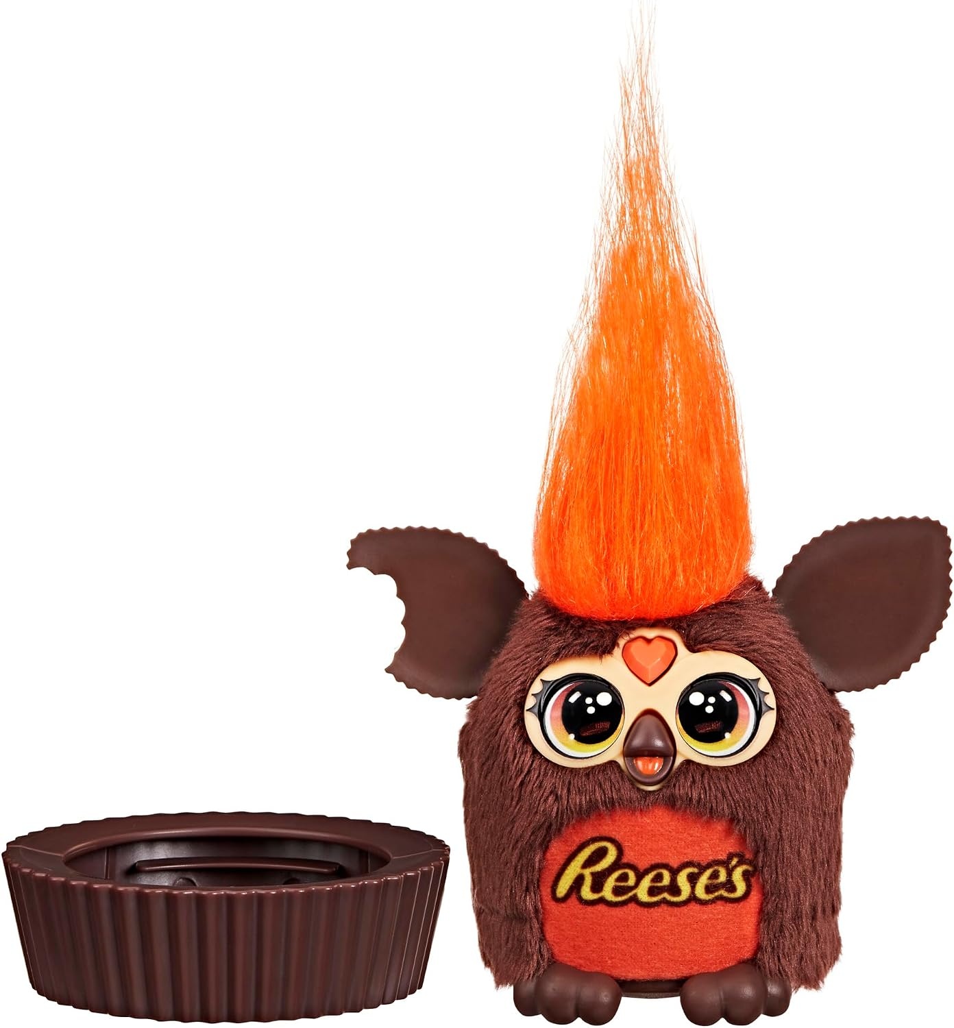 image:imageFURBY Furblets REESES Peanut Butter Cup Mini 3Inch Electronic Plush Candy Toys for Kids 6