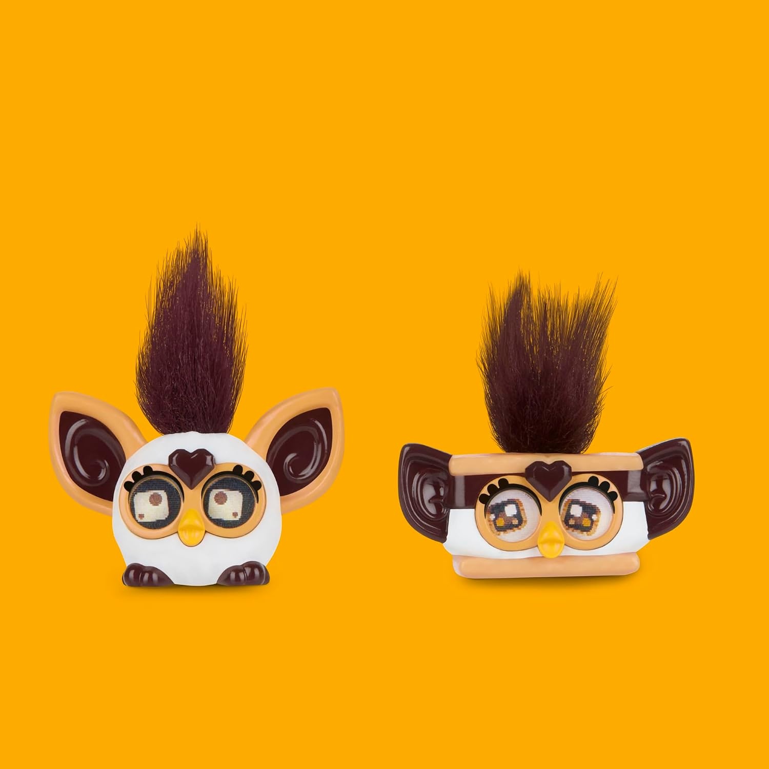 image:imageFurby Minis 12 Pack of The Hershey Company Figures Tiny Collectible 1Inch Candy Toys Halloween Handouts for Kids Ages 6 Amazon Exclusive