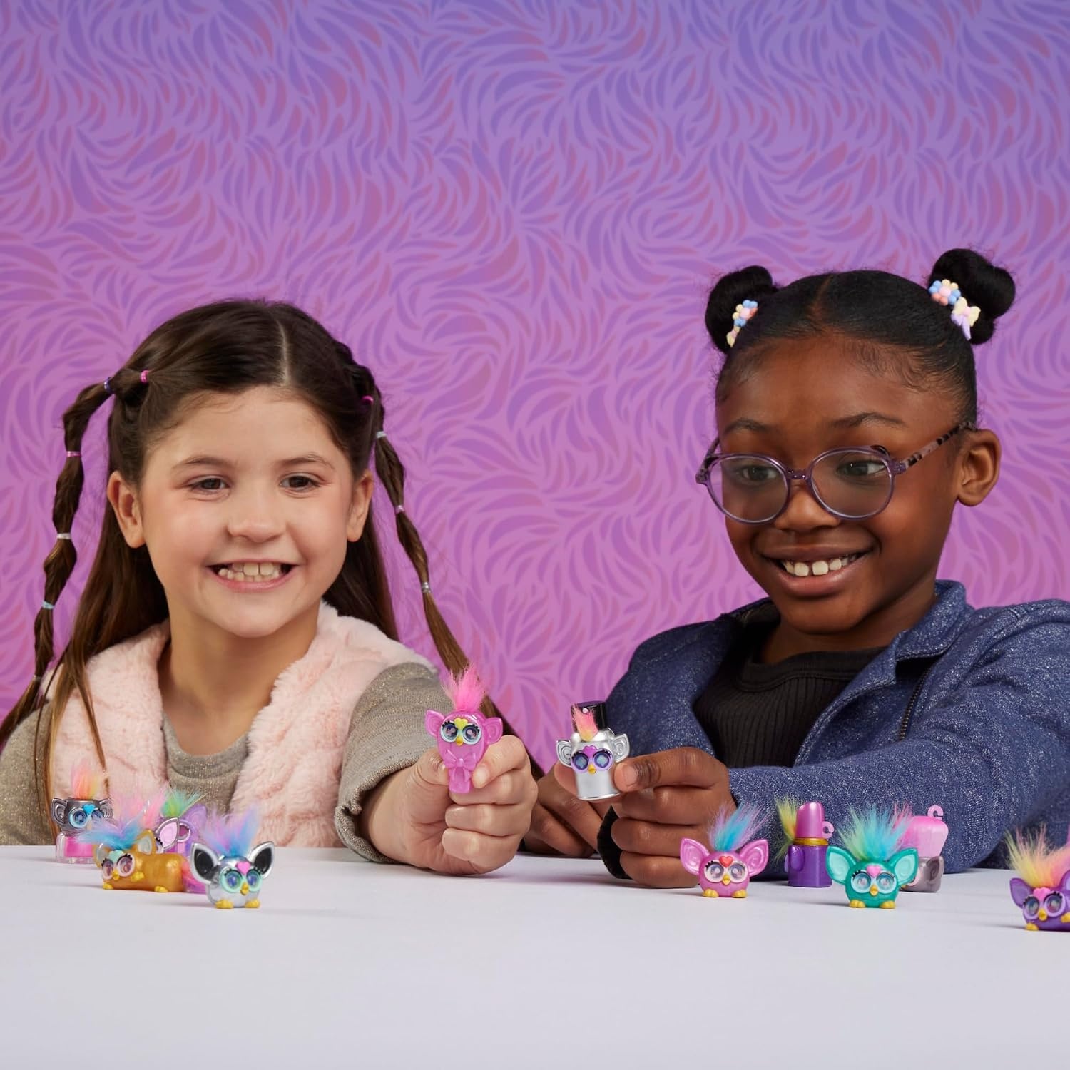 image:imageFurby Minis Fashion Theme 12 Figure Multipack 1 Inch Collectible Toys for Kids 5 Series 2 Easter Basket Stuffers Amazon Exclusive