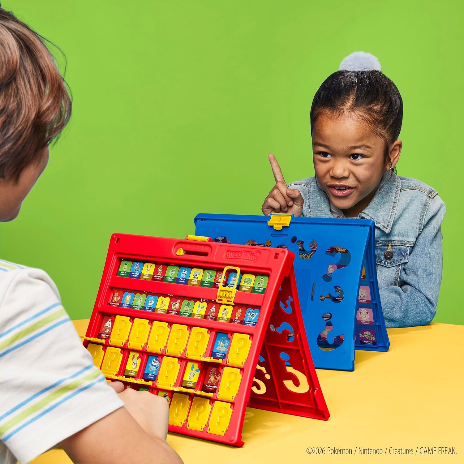 image:imageGuess Who Pokmon Edition Game 48 Pokmon Fun Kids Board Games for Families 2 Players 15 Mins Travel Friendly Ages 6