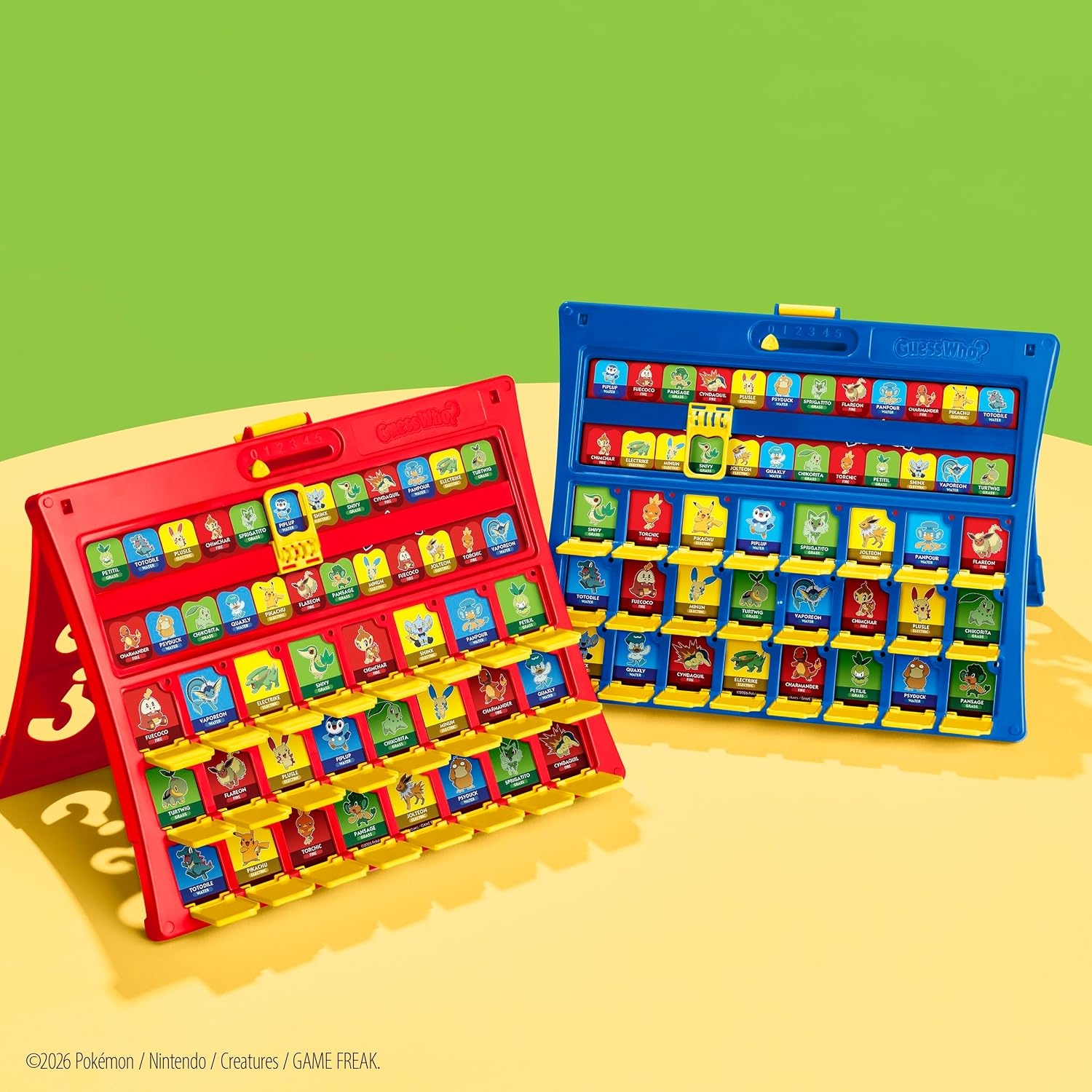 image:imageGuess Who Pokmon Edition Game 48 Pokmon Fun Kids Board Games for Families 2 Players 15 Mins Travel Friendly Ages 6