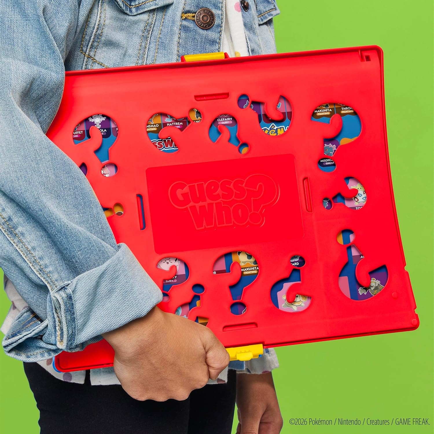 image:imageGuess Who Pokmon Edition Game 48 Pokmon Fun Kids Board Games for Families 2 Players 15 Mins Travel Friendly Ages 6