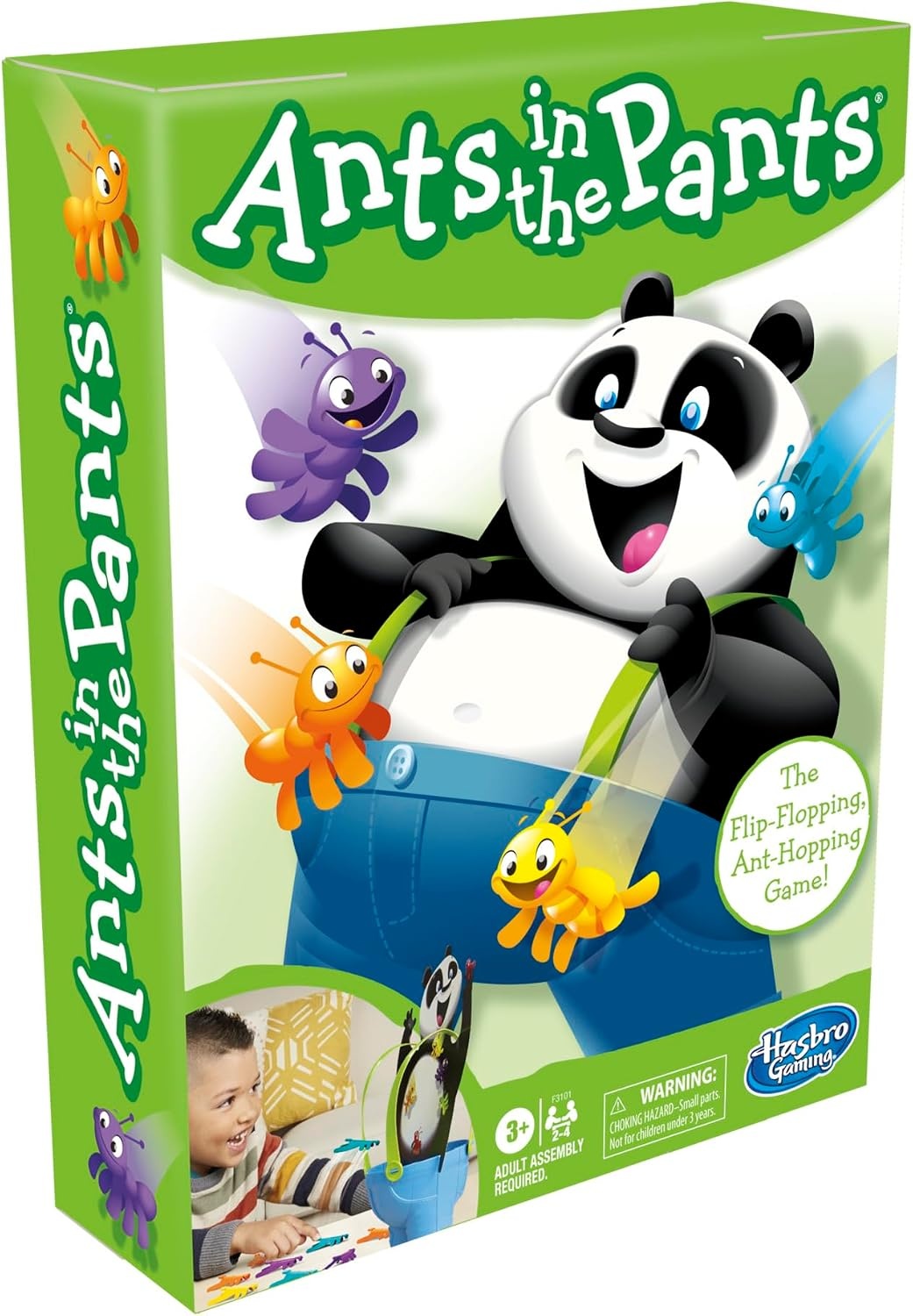 image:imageHasbro Gaming Ants in The Pants Preschool Game for Kids Ages 3 Fun Board Game for 24 Players Easter Gifts for Boys and Girls Amazon Exclusive