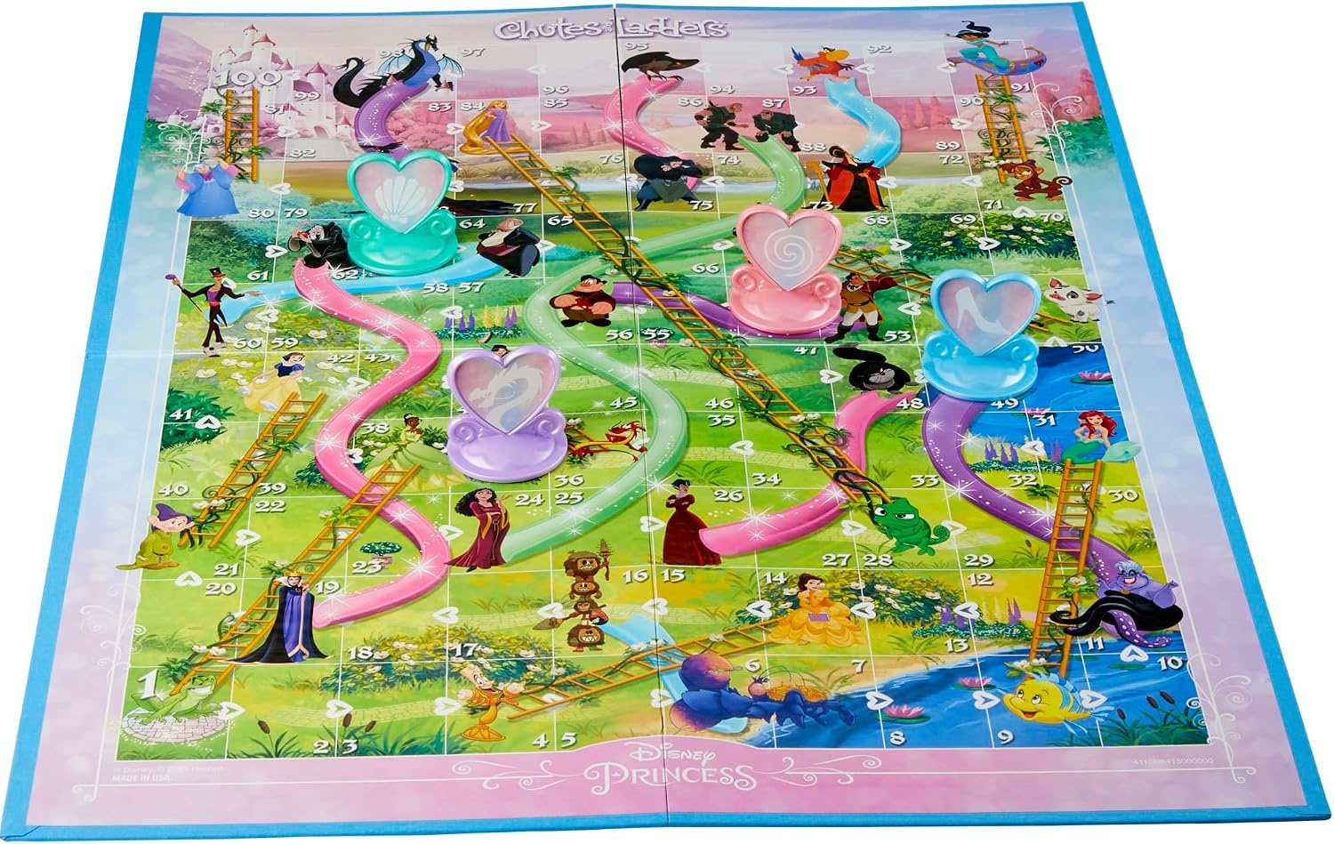 image:imageHasbro Gaming Chutes and Ladders Disney Princess Edition Board GameBoard Game