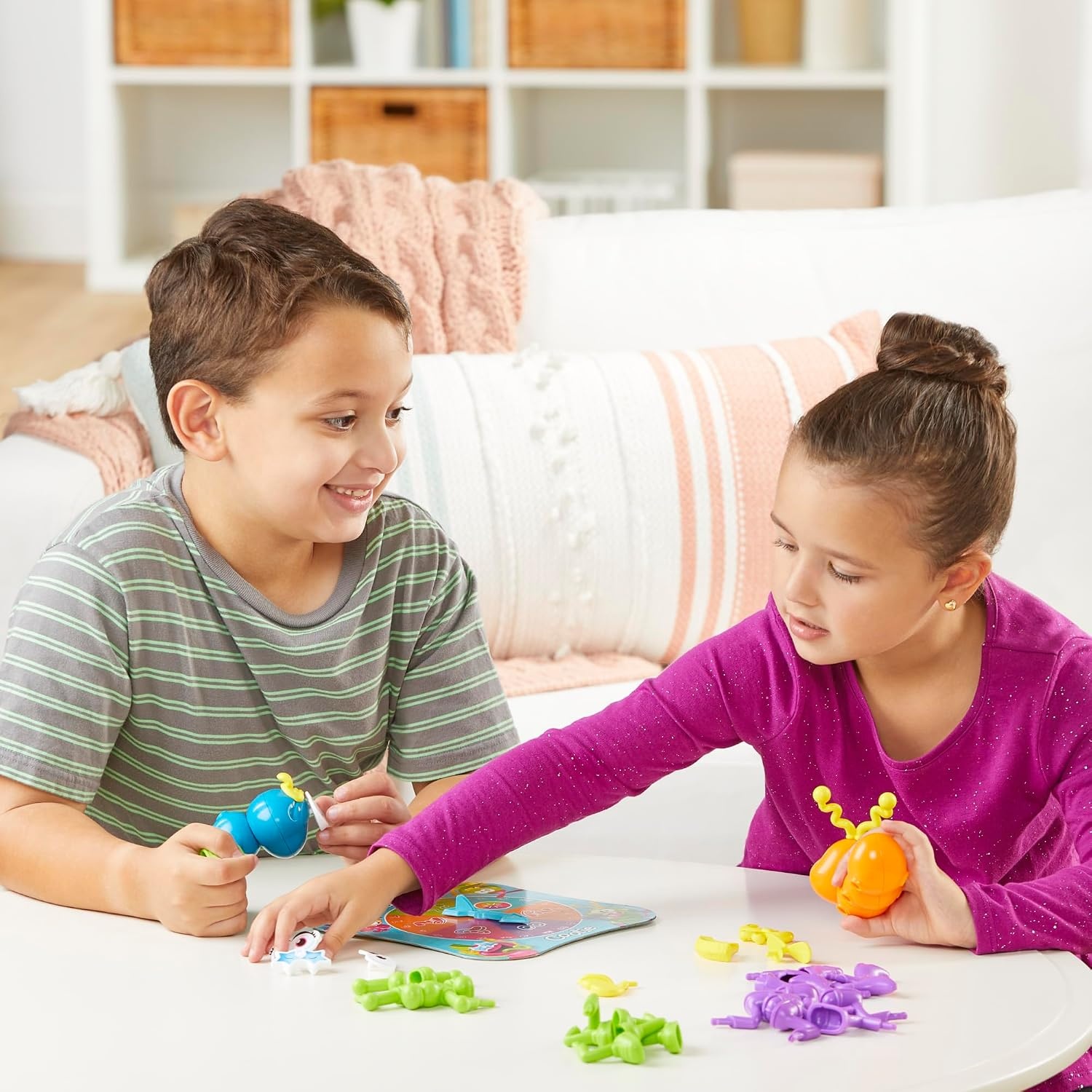 image:imageHasbro Gaming Cootie Mixing and Matching BugBuilding Game 24 Players Easy Preschool Board Games Easter Basket Gifts for Boys and Girls Ages 3