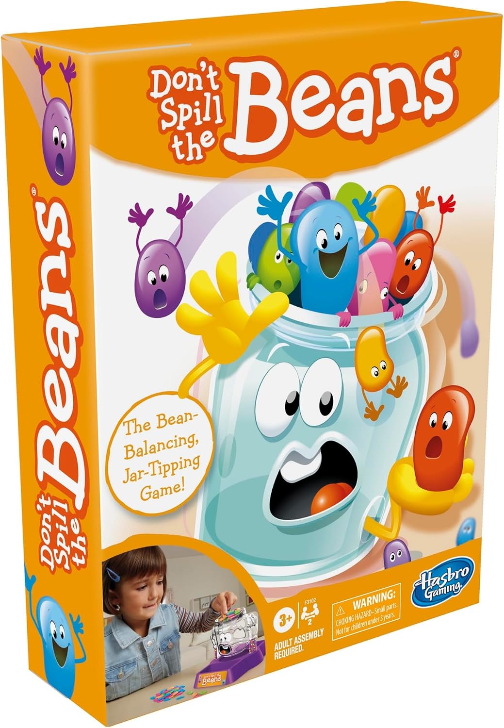 image:imageHasbro Gaming Dont Spill The Beans Game for Kids Easy and Fun Balancing Game for Children Ages 3 and Up Easter Gifts for Boys and Girls Preschool Games for 2 Players Kids Board Games7875 x 25 x 105 inches