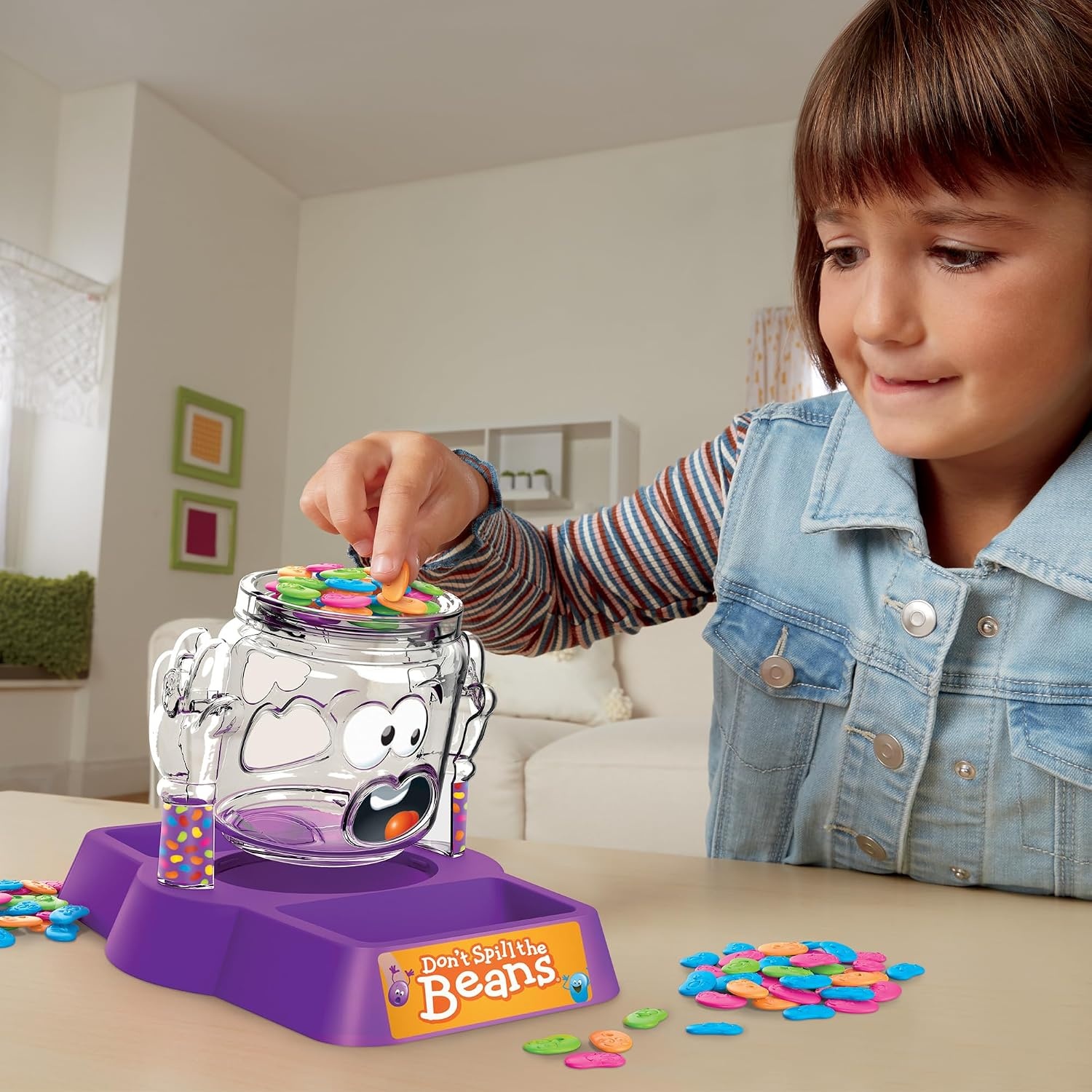 image:imageHasbro Gaming Dont Spill The Beans Game for Kids Easy and Fun Balancing Game for Children Ages 3 and Up Easter Gifts for Boys and Girls Preschool Games for 2 Players Kids Board Games7875 x 25 x 105 inches Pack of 2