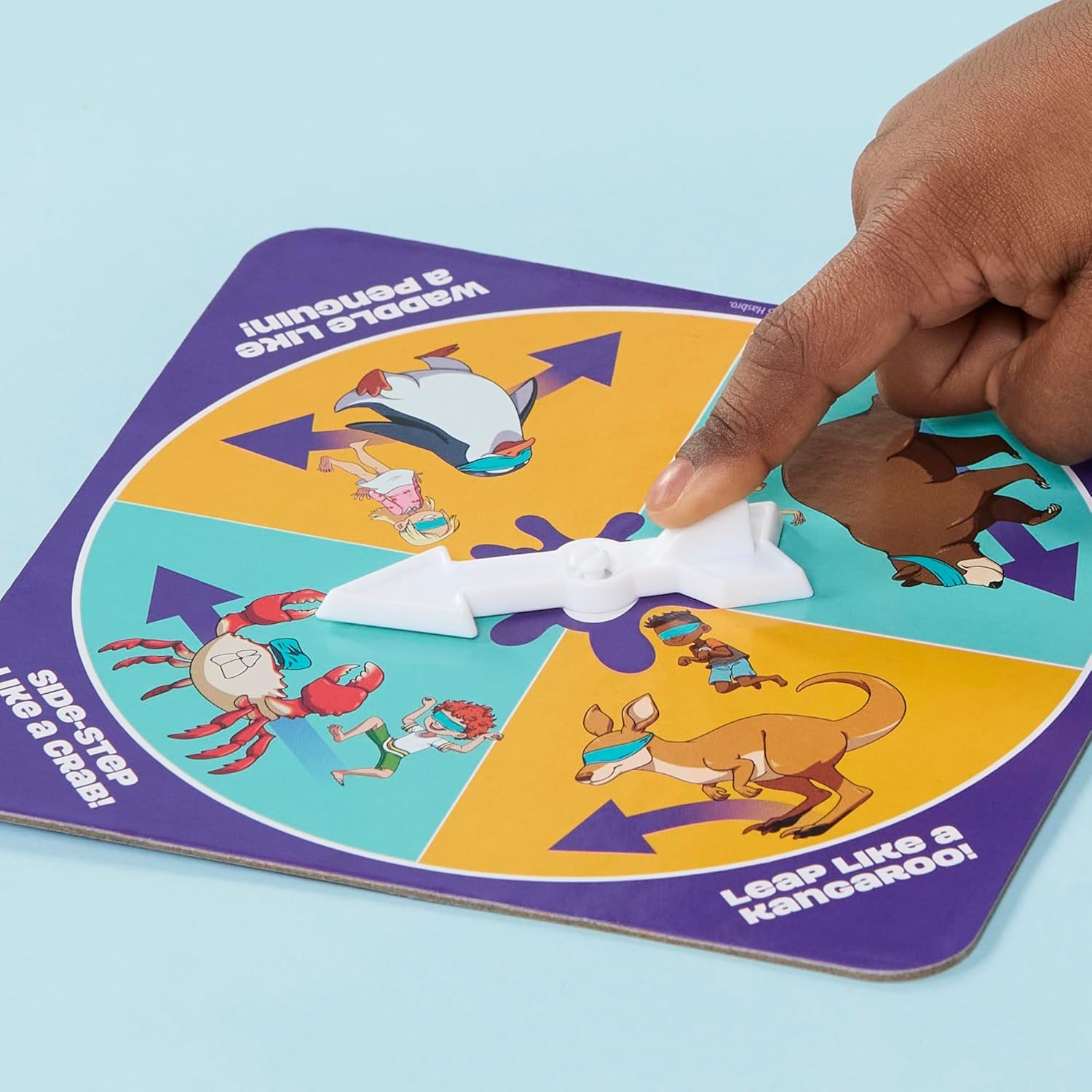 image:imageHasbro Gaming Dont Step in It Preschool Game I Blindfolded Poop Party Game Spinner with 8 Fun Animal Moves Ages 4 1 Players I Funny Kids Board Games Easter Gift for Kids
