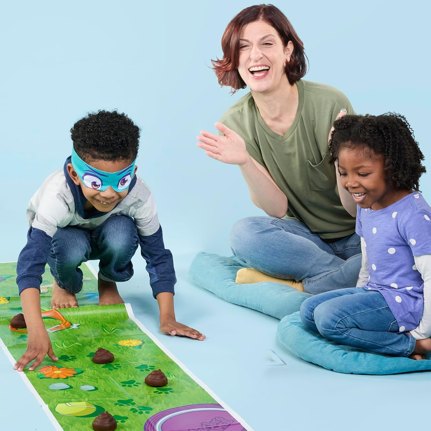 image:imageHasbro Gaming Dont Step in It Preschool Game I Blindfolded Poop Party Game Spinner with 8 Fun Animal Moves Ages 4 1 Players I Funny Kids Board Games Easter Gift for Kids