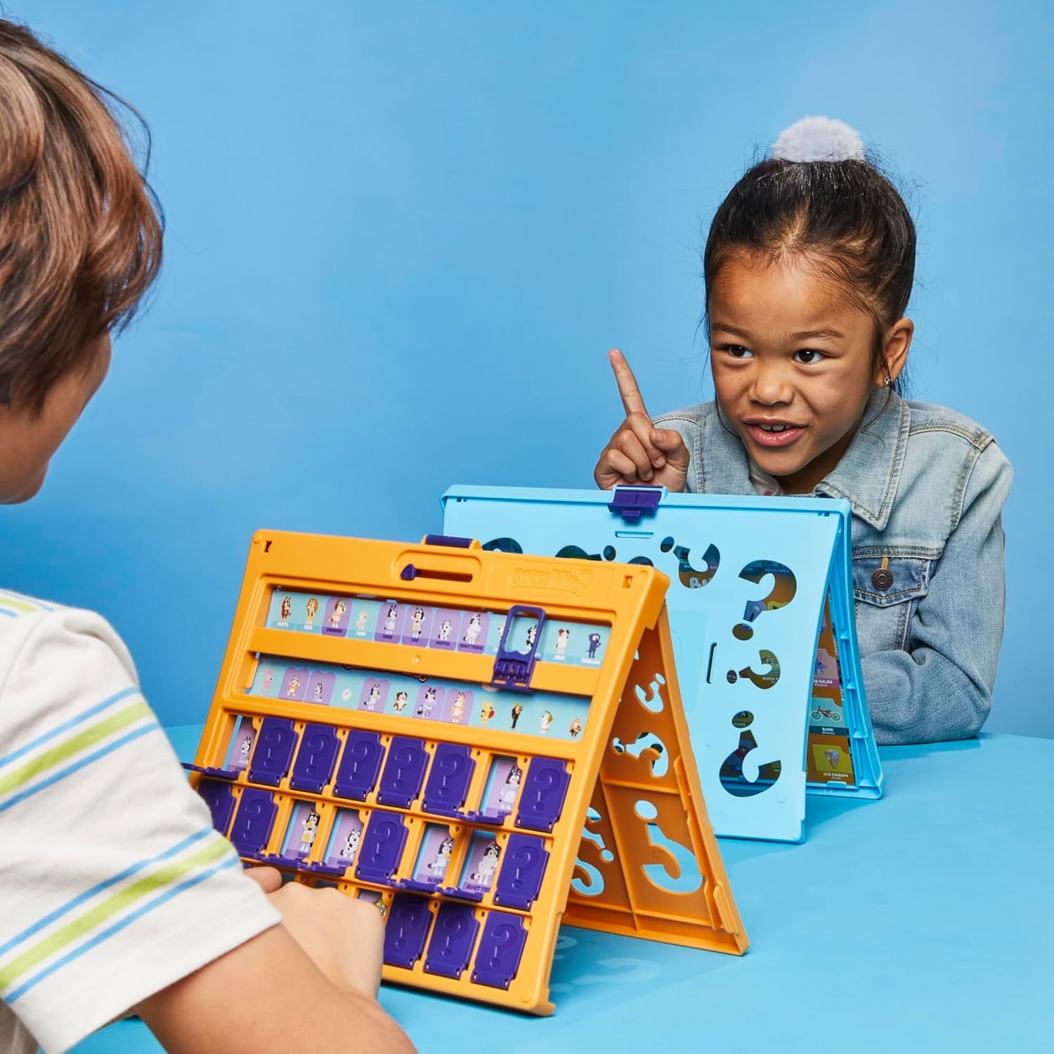 image:imageHasbro Gaming Guess Who Bluey Edition Game Bluey Characters and Objects Fun Kids Board Games for Families 2 Players 15 Mins Travel Friendly Ages 6