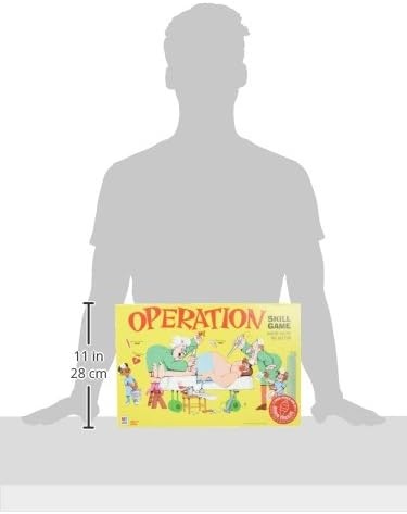 image:imageHasbro Gaming Operation Electronic Board Game Family Games for Kids Ages 6 Kids Board Games for 1 Players Funny Games for Kids Easter Gifts for Boys and Girls Amazon ExclusiveGame