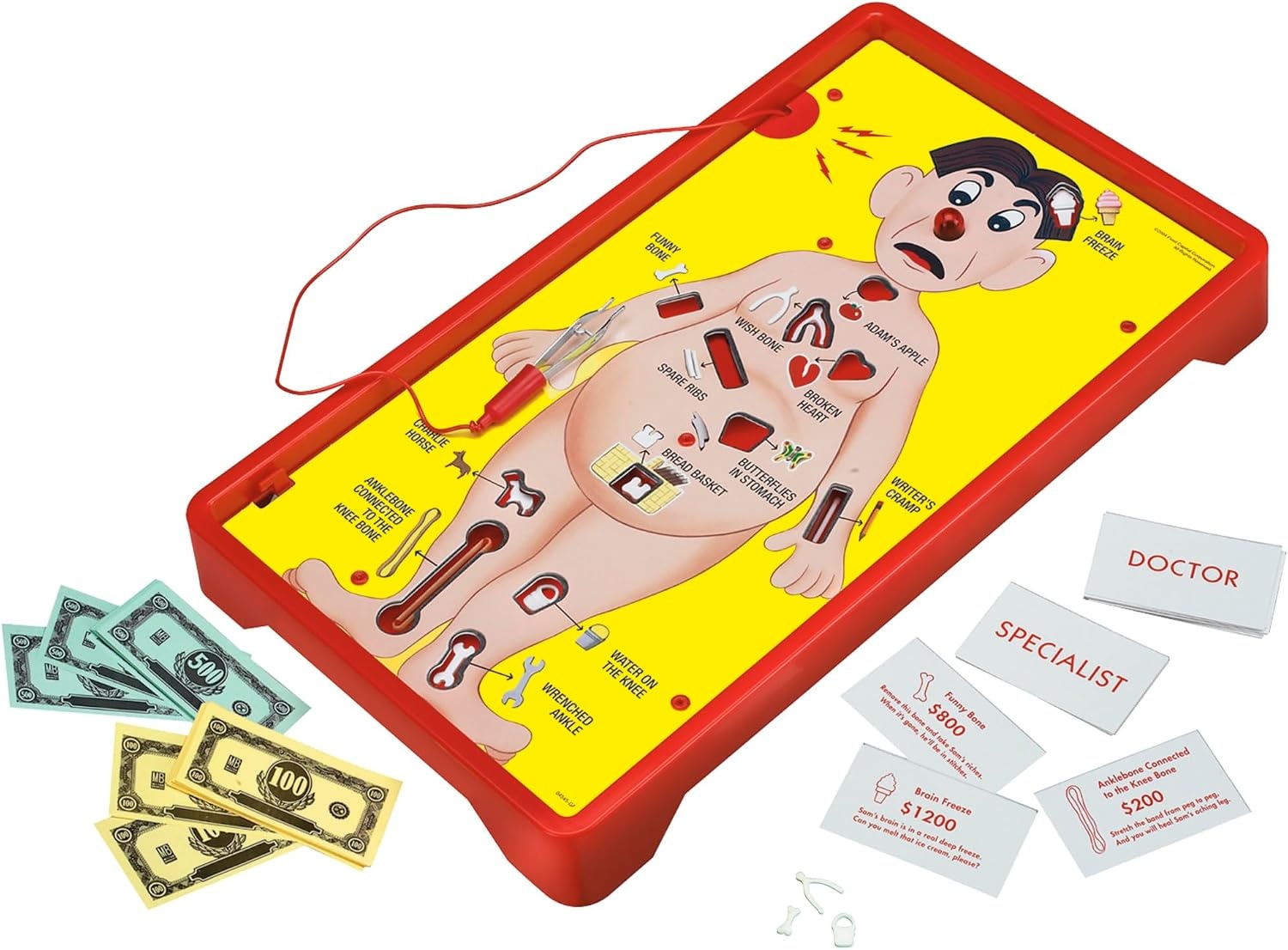 image:imageHasbro Gaming Operation Electronic Board Game Family Games for Kids Ages 6 Kids Board Games for 1 Players Funny Games for Kids Easter Gifts for Boys and Girls Amazon ExclusiveGame