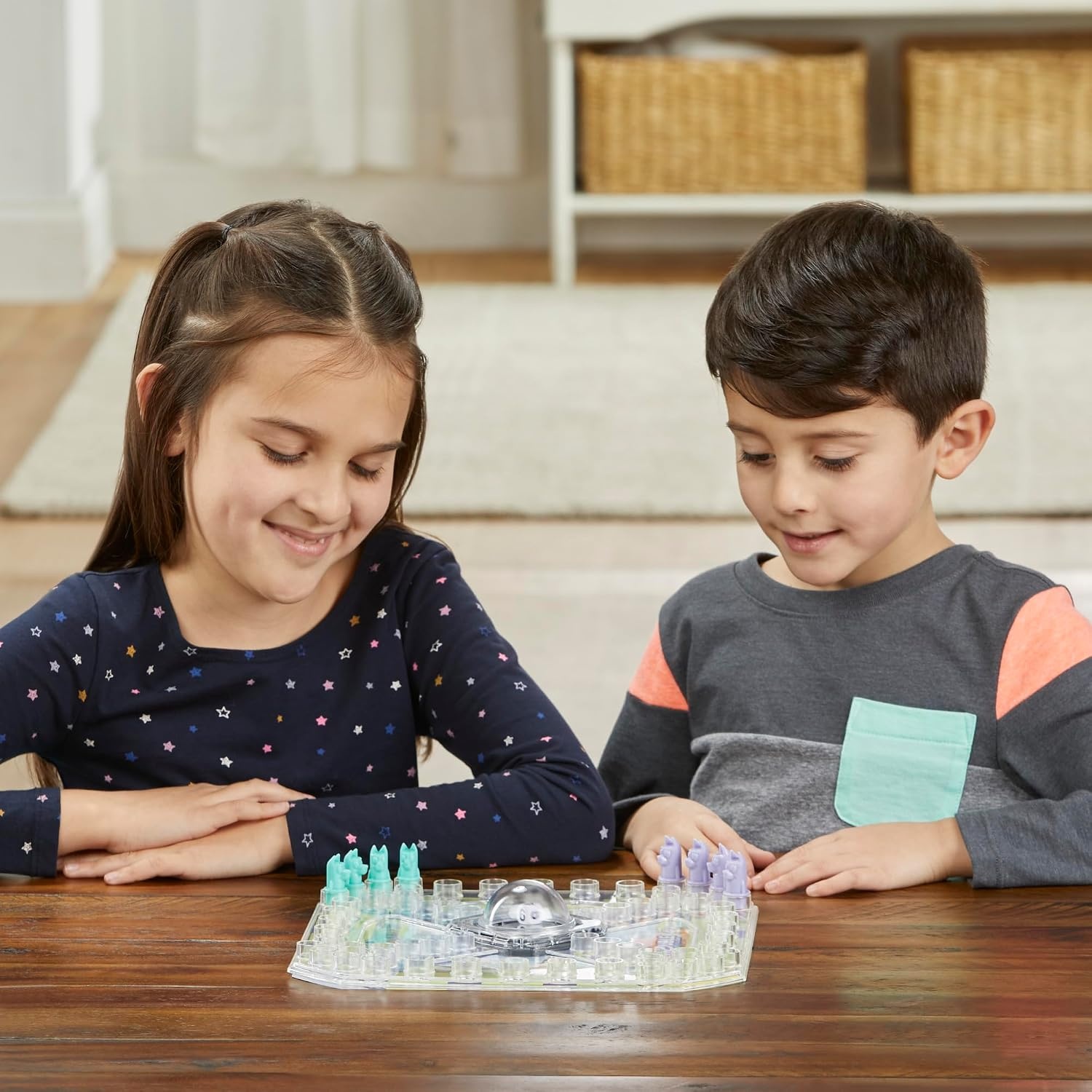 image:imageHasbro Gaming Trouble Bluey Edition Board Game for Kids 24 Players Race Bluey Bingo Bandit or Chilli to The Finish Ages 5 and Up Amazon Exclusive1 unit