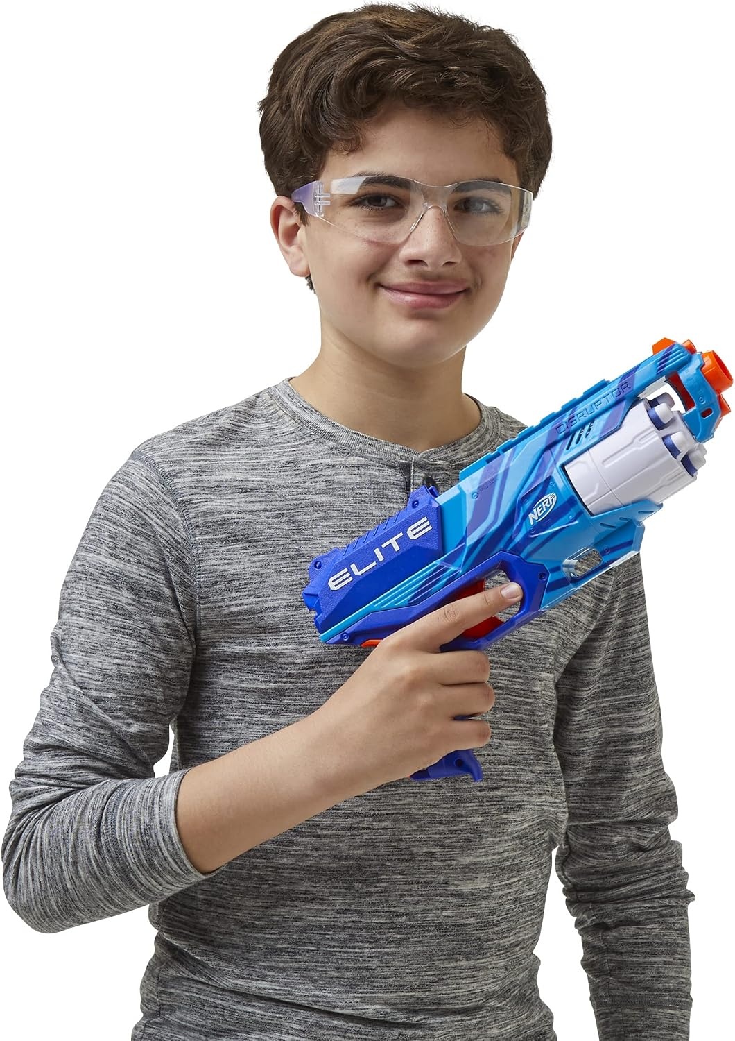 image:imageNERF Elite Disruptor Dynamic Green Dart BlasterReflex Blue