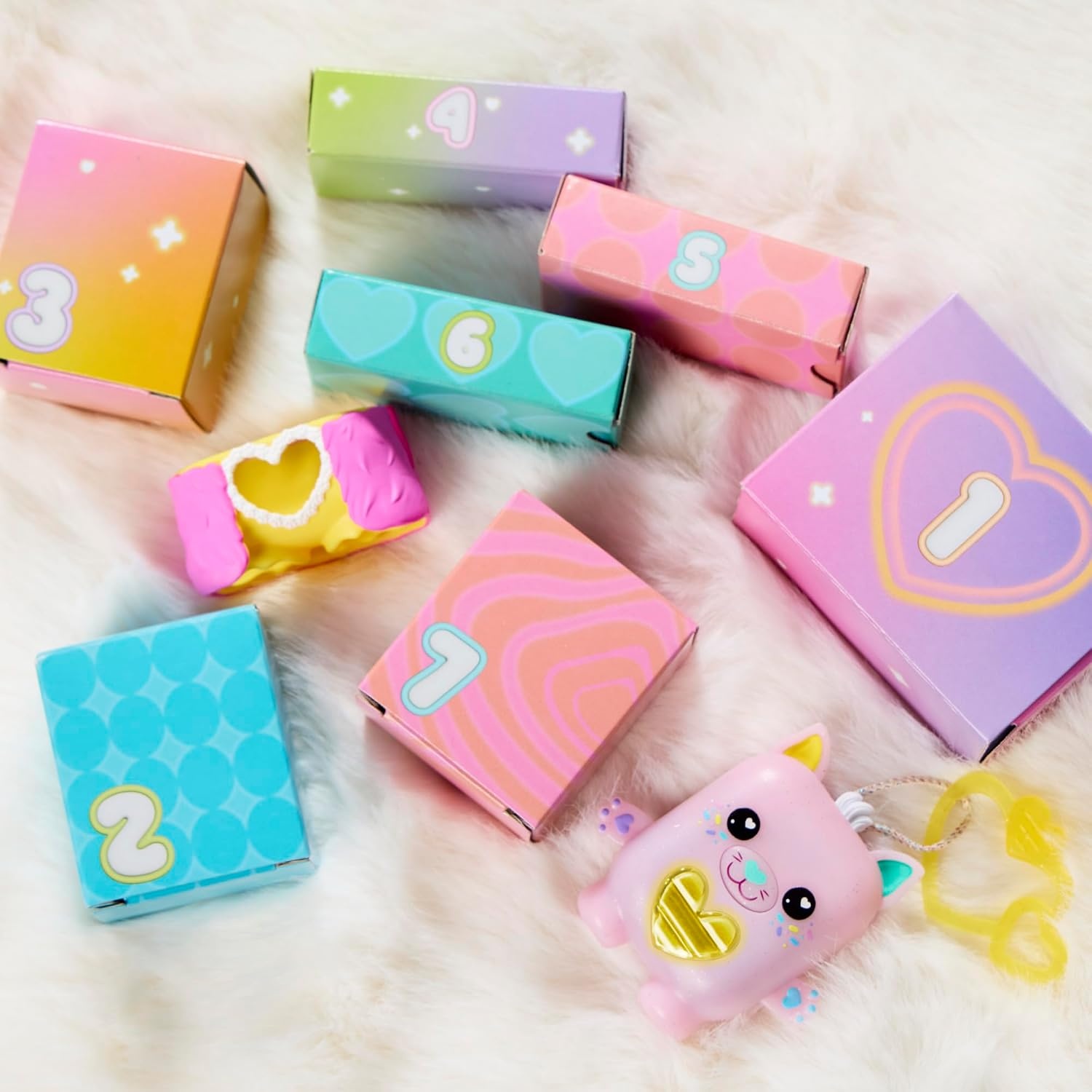 image:imageNanoMALS Pawtricia The Blue Kitty Electronic Pet Cat 70 Responses Easter Basket Stuffers Interactive Fidget Toys for Girls amp Boys Ages 5NanoParty Countdown Calendar