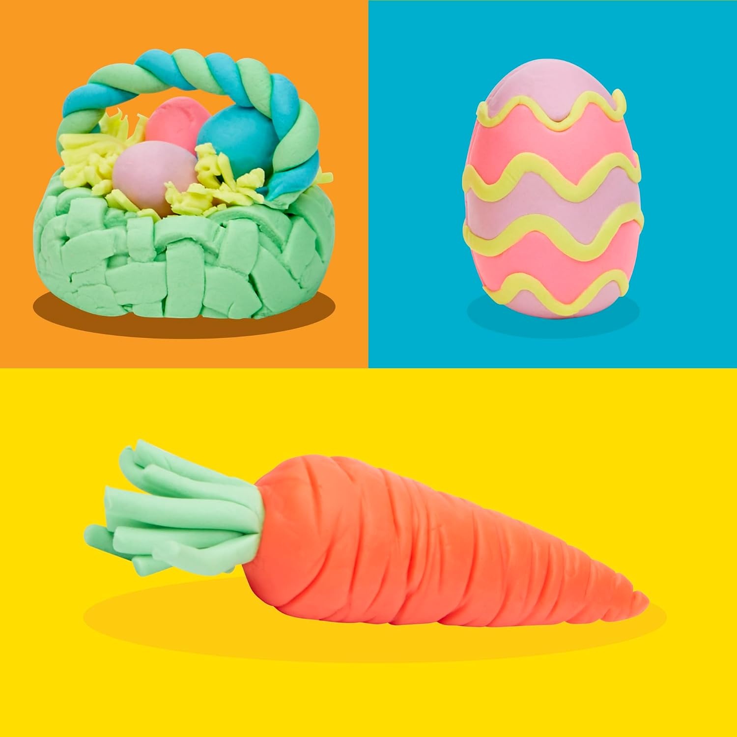 image:imagePlayDoh Eggs 24Pack Dinosaur amp Dragon Egg Hunt Toys Modeling Compound for Birthday Gifts amp Party Favors Easter Basket Stuffers Kids Ages 2 and Up Amazon Exclusive