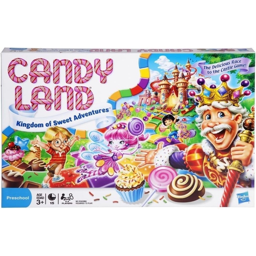 image:imageHasbro Gaming Candy Land Kingdom of Sweet Adventures Board Game for Kids Gifts for Boys and Girls Ages 3 amp Up Amazon Exclusive