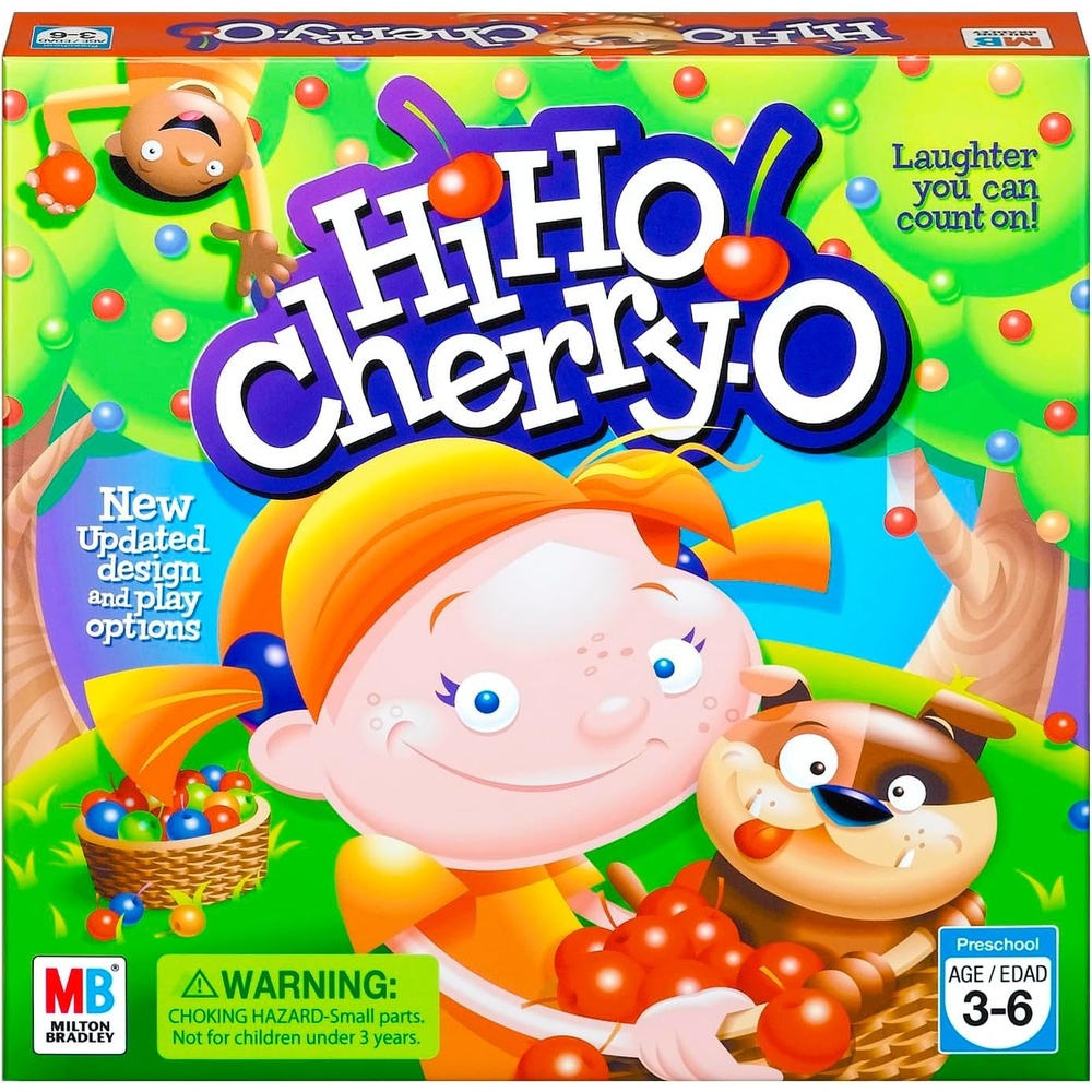 image:imageHasbro Gaming Hi Ho CherryO Board Game for 2 to 4 Players Kids Ages 3 and Up Amazon Exclusive