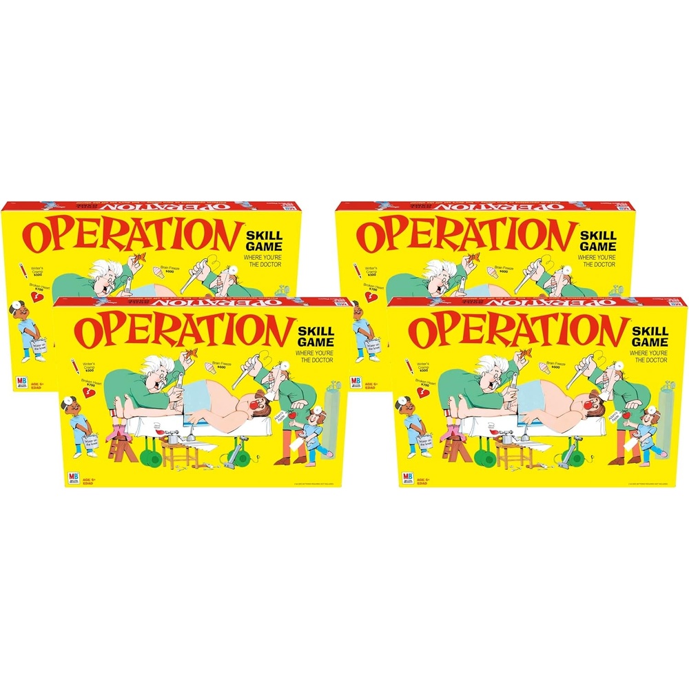 image:imageHasbro Gaming Operation Electronic Board Game Family Games for Kids Ages 6 Kids Board Games for 1 Players Funny Games for Kids Easter Gifts for Boys and Girls Amazon ExclusiveGame