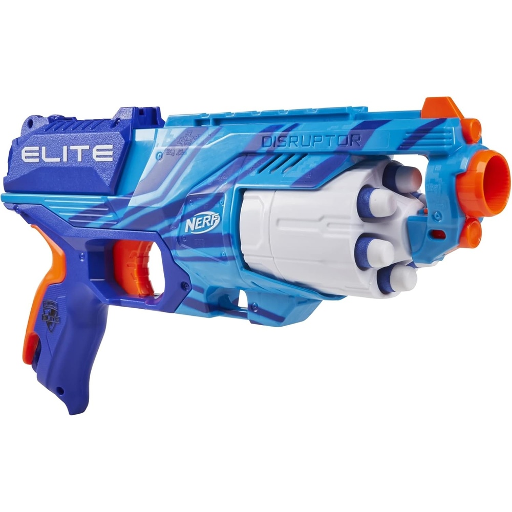 image:imageNERF Elite Disruptor Dynamic Green Dart BlasterReflex Blue