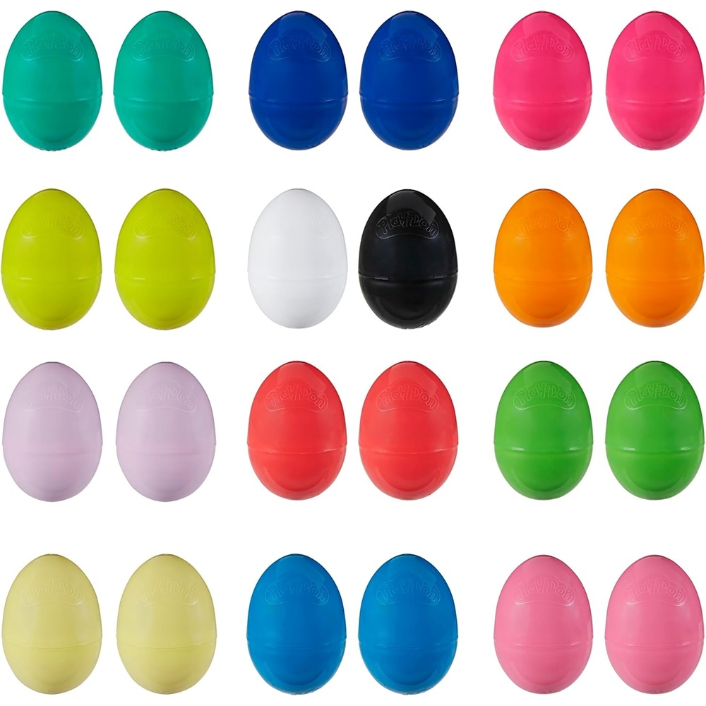 image:imagePlayDoh Eggs 24Pack Dinosaur amp Dragon Egg Hunt Toys Modeling Compound for Birthday Gifts amp Party Favors Easter Basket Stuffers Kids Ages 2 and Up Amazon Exclusive
