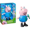 Peppa Pig Joke & Sing George 8-Inch Figure, Musical Toy with 50+ Sounds and Songs, Basket Stuffers, Preschool Toys for Girls and Boys Ages 3+