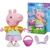 Peppa Pig Springtime Dress-Up Figure with 6 Easy-On Fashion Accessories, 6-Inch Doll, Easter Gift for Kids, Preschool Toys for Girls and Boys 3 and Up