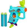 Nerf Elite 2.0 Easter Egg Hunt Blaster, 2 Nerf Elite Darts, Pull to Prime, Spring Toy Foam Blaster for 8 Year Old Boys & Girls(Medium)