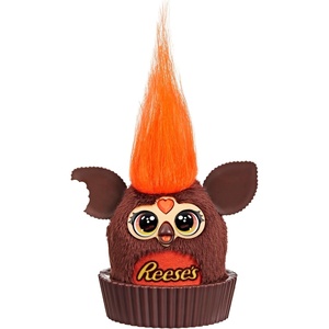 FURBY Furblets REESE’S Peanut Butter Cup Mini 3-Inch Electronic Plush, Candy Toys for Kids 6+