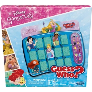 Hasbro Gaming Guess Who? Disney Princess Edition Kids Board Game, Fun Game for Families and Kids Ages 5 and Up, Easter Gifts for Boys and Girls, Preschool Games (Amazon Exclusive)